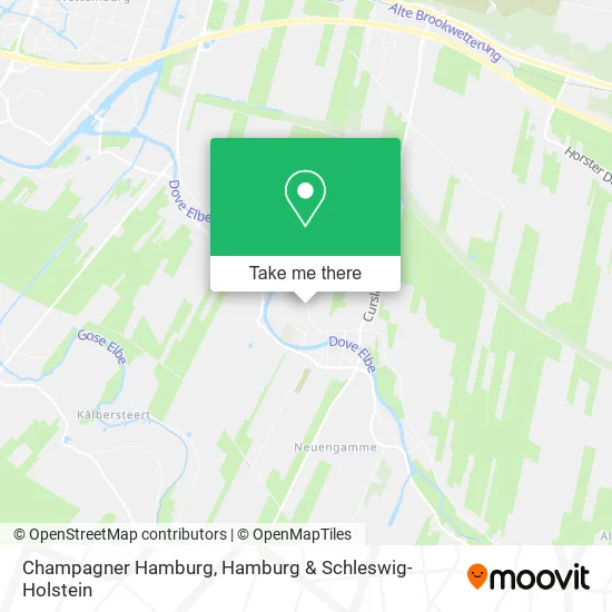 Карта Champagner Hamburg