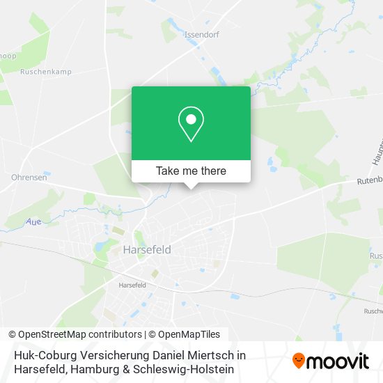 Huk-Coburg Versicherung Daniel Miertsch in Harsefeld map
