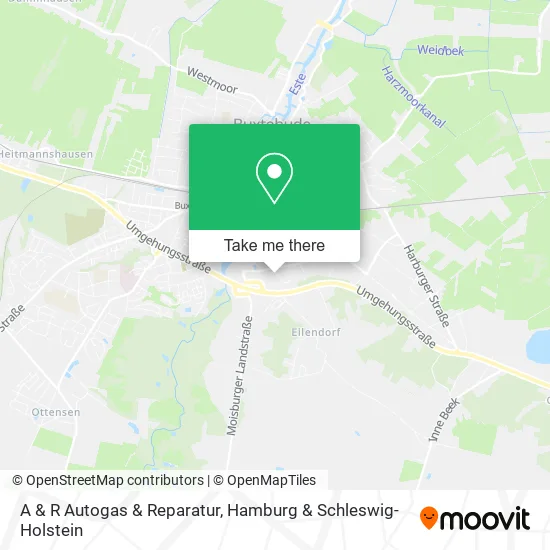 Карта A & R Autogas & Reparatur