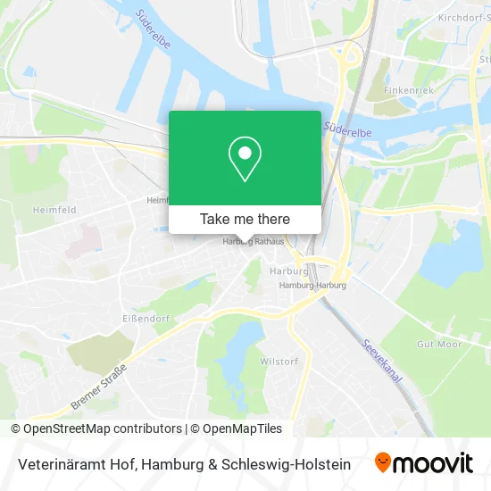 Карта Veterinäramt Hof