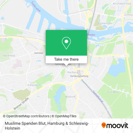 Карта Muslime Spenden Blut