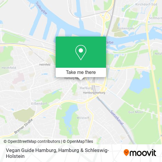 Карта Vegan Guide Hamburg