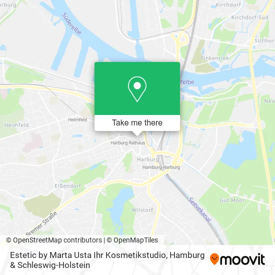 Карта Estetic by Marta Usta Ihr Kosmetikstudio