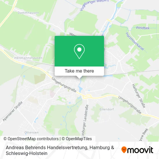 Карта Andreas Behrends Handelsvertretung