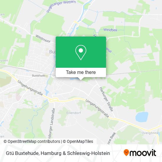 Gtü Buxtehude map