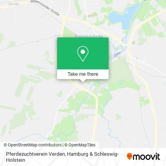 Pferdezuchtverein Verden map