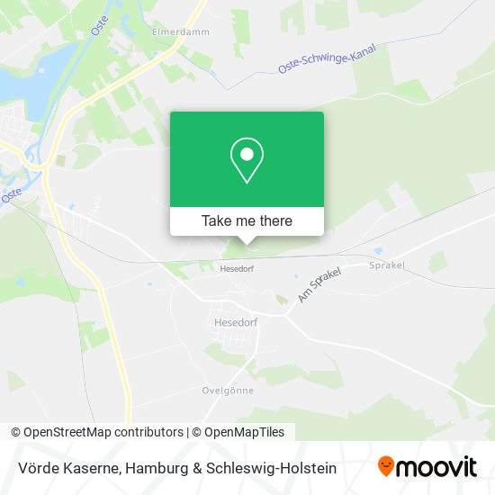 Vörde Kaserne map