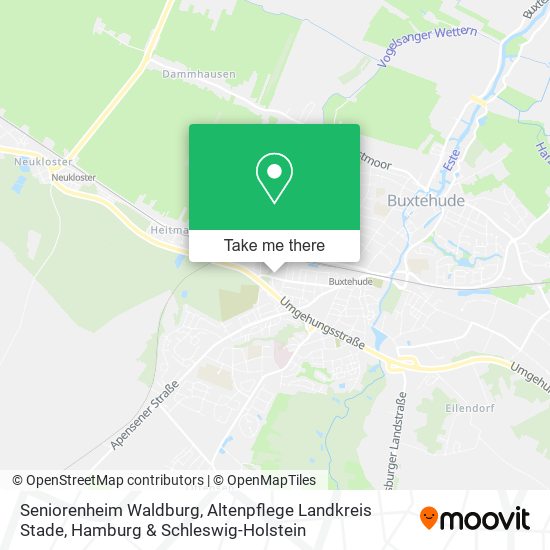 Seniorenheim Waldburg, Altenpflege Landkreis Stade map