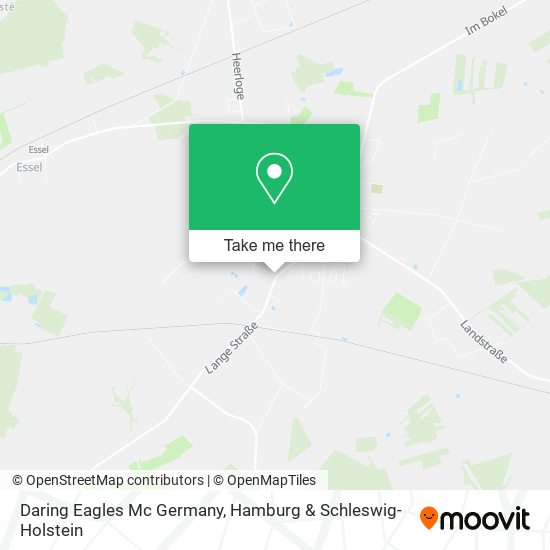 Daring Eagles Mc Germany map