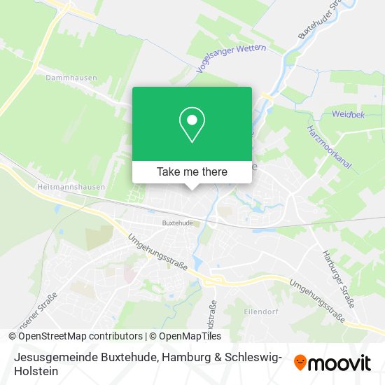 Jesusgemeinde Buxtehude map