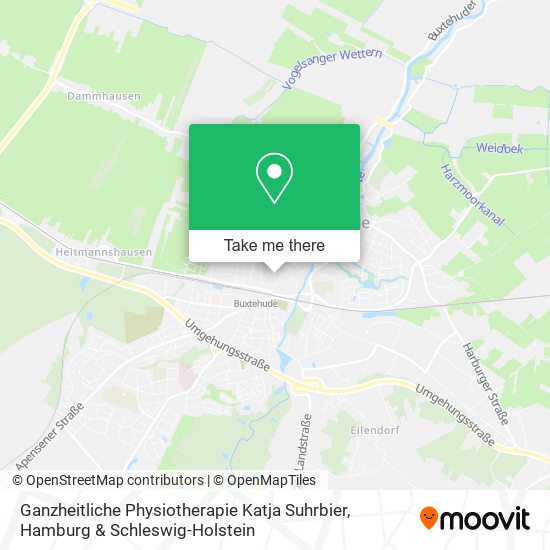 Ganzheitliche Physiotherapie Katja Suhrbier map