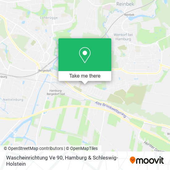 Wascheinrichtung Ve 90 map