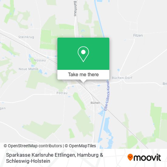 Sparkasse Karlsruhe Ettlingen map