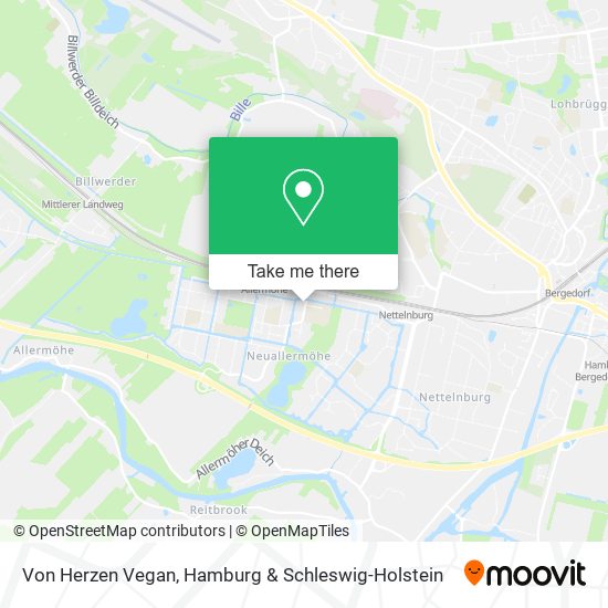 Von Herzen Vegan map