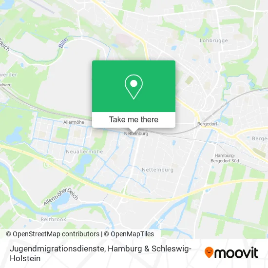 Карта Jugendmigrationsdienste