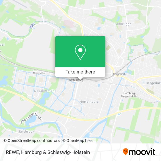 REWE map