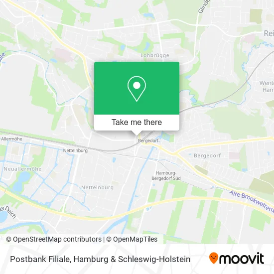 Карта Postbank Filiale