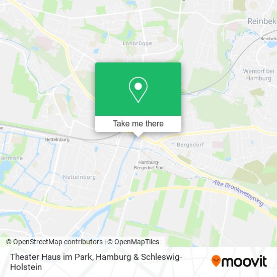 Theater Haus im Park map