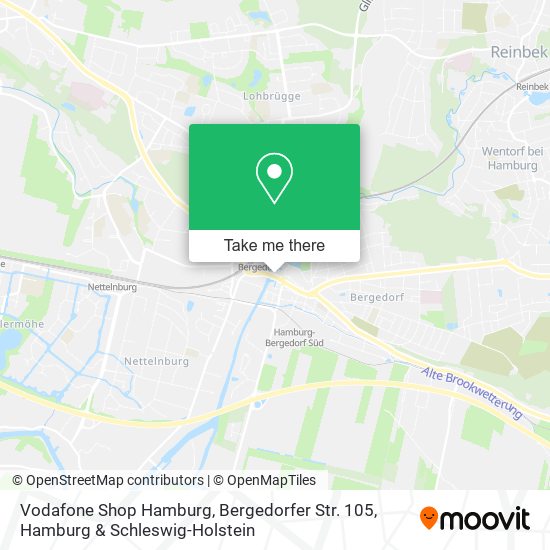 Vodafone Shop Hamburg, Bergedorfer Str. 105 map
