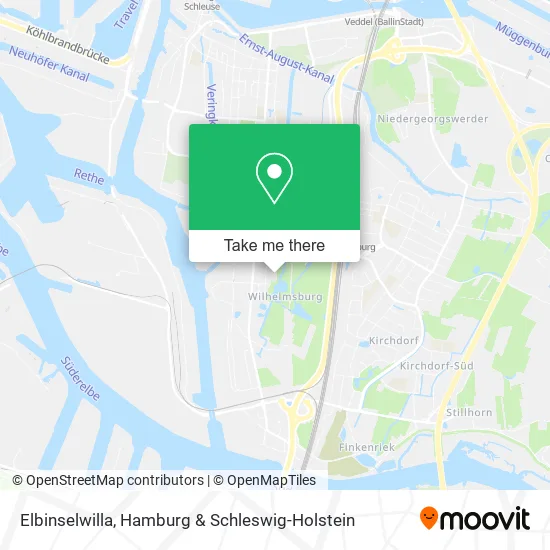 Карта Elbinselwilla