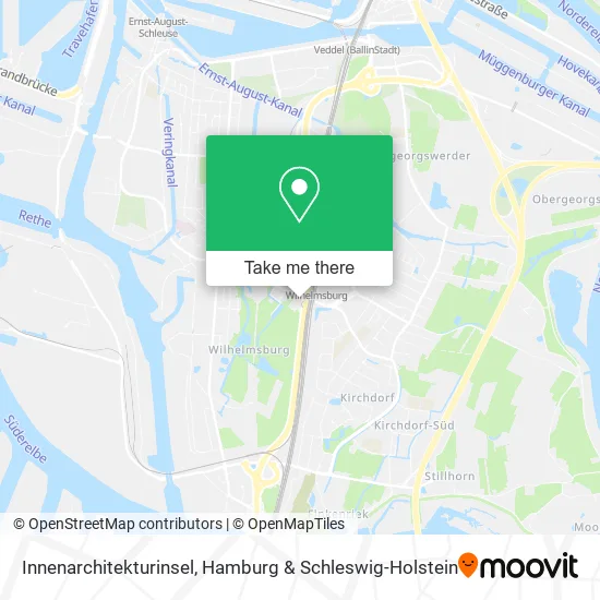 Innenarchitekturinsel map