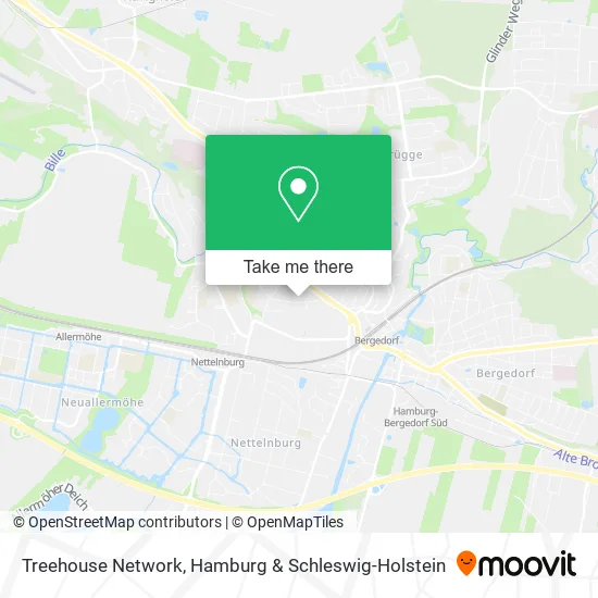 Карта Treehouse Network