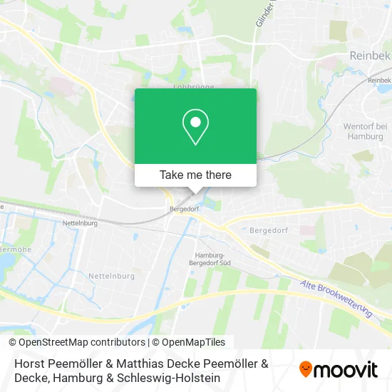 Карта Horst Peemöller & Matthias Decke Peemöller & Decke