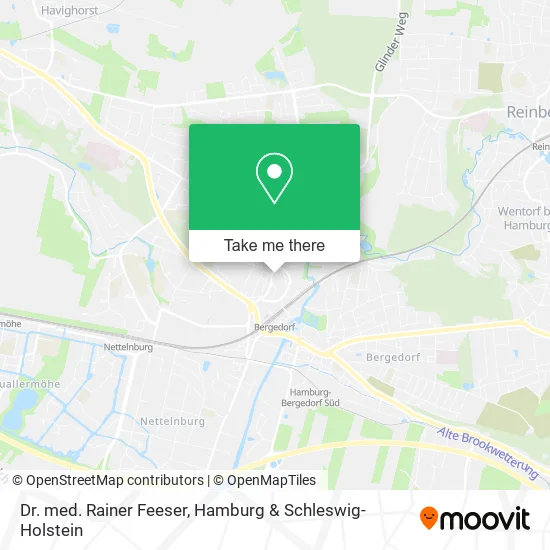 Карта Dr. med. Rainer Feeser