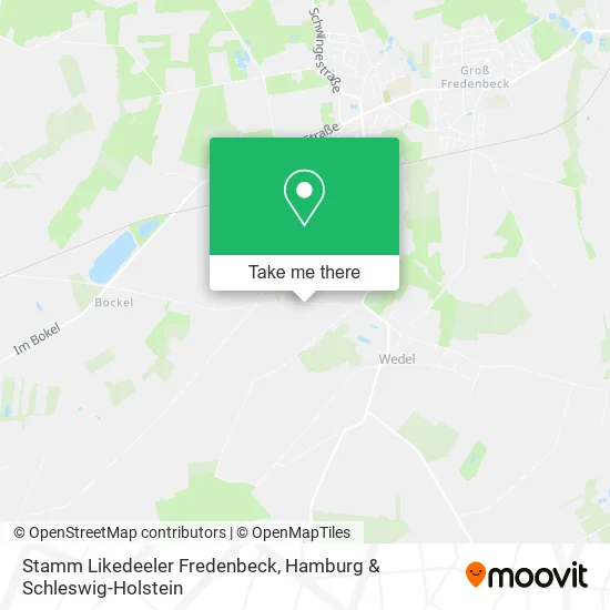 Карта Stamm Likedeeler Fredenbeck