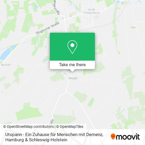 Utspann - Ein Zuhause für Menschen mit Demenz map