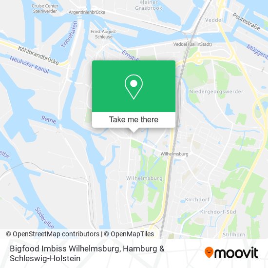 Bigfood Imbiss Wilhelmsburg map