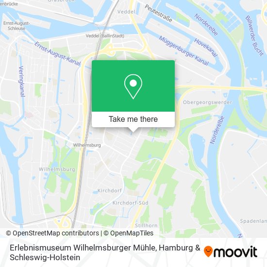Erlebnismuseum Wilhelmsburger Mühle map