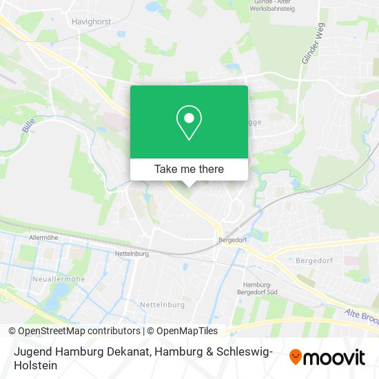 Jugend Hamburg Dekanat map