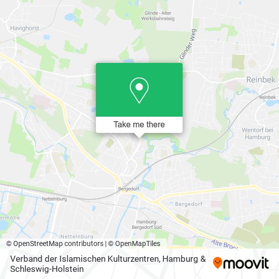 Verband der Islamischen Kulturzentren map