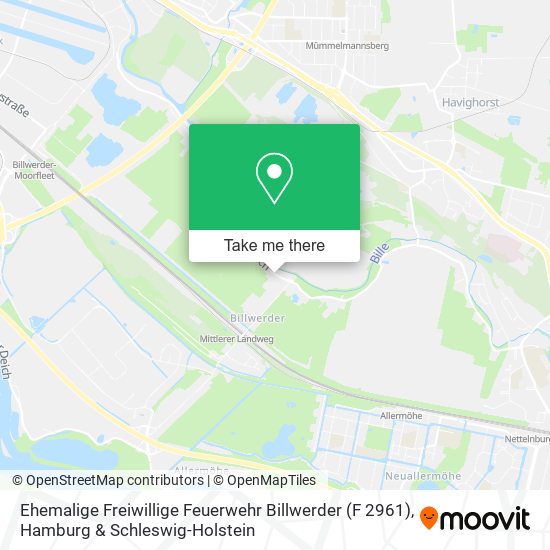 Карта Ehemalige Freiwillige Feuerwehr Billwerder (F 2961)