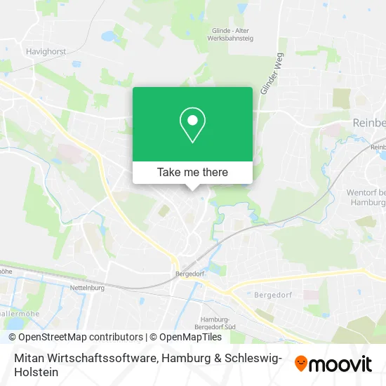 Карта Mitan Wirtschaftssoftware