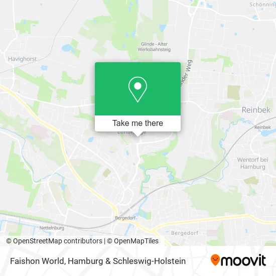 Карта Faishon World