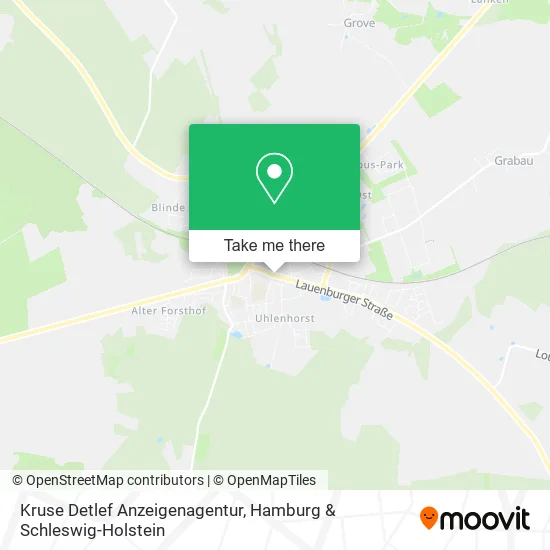 Карта Kruse Detlef Anzeigenagentur