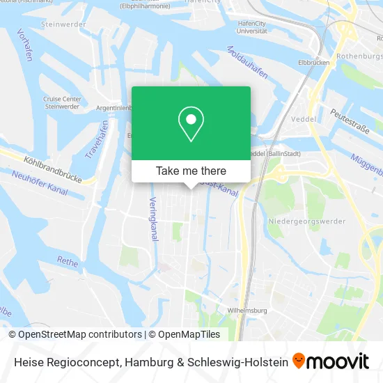 Карта Heise Regioconcept