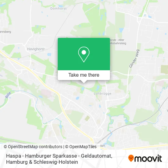 Карта Haspa - Hamburger Sparkasse - Geldautomat