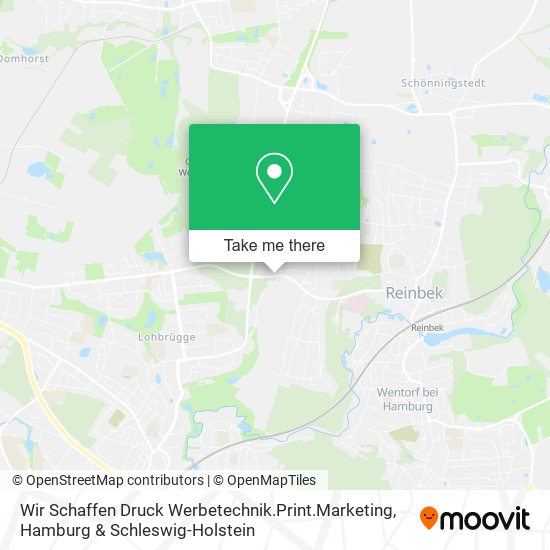 Wir Schaffen Druck Werbetechnik.Print.Marketing map