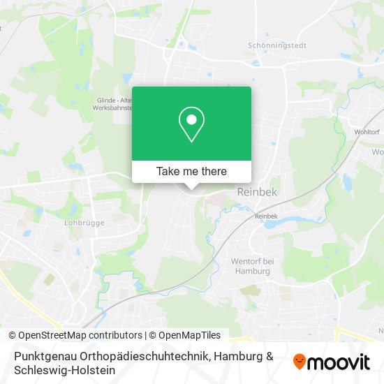 Punktgenau Orthopädieschuhtechnik map