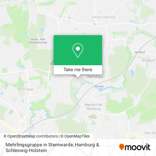 Карта Mehrlingsgruppe in Stemwarde