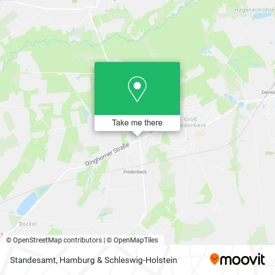 Карта Standesamt