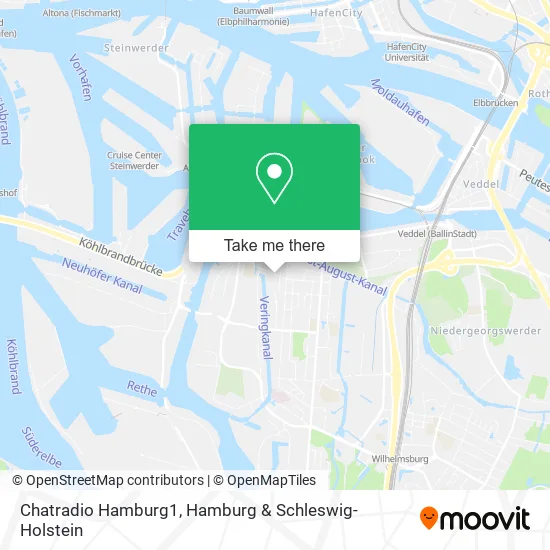 Карта Chatradio Hamburg1