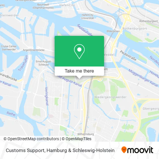 Карта Customs Support