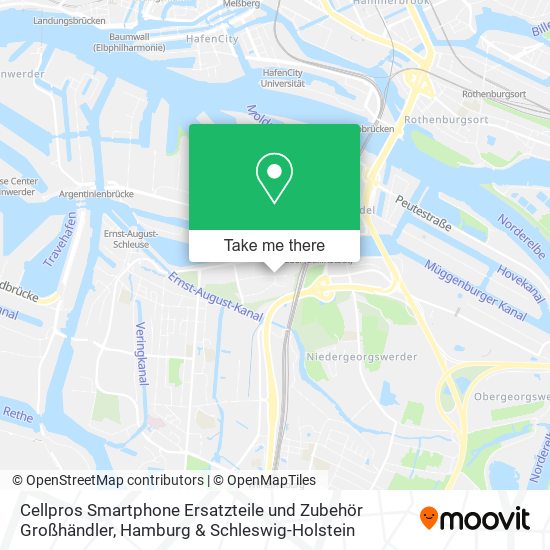 Cellpros Smartphone Ersatzteile und Zubehör Großhändler map