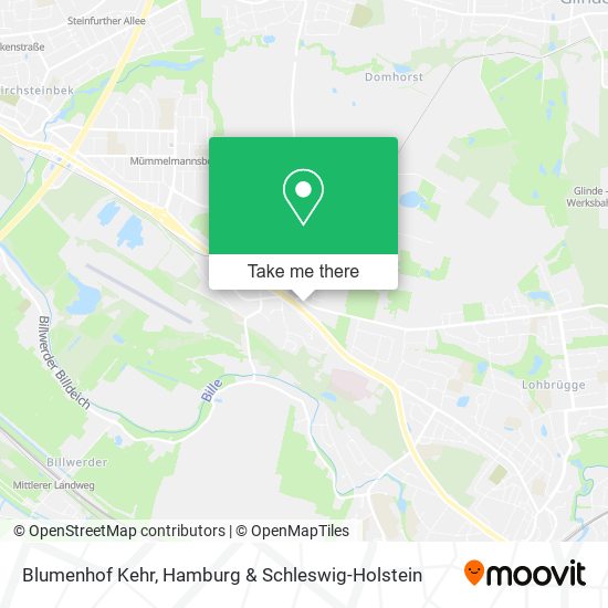 Blumenhof Kehr map