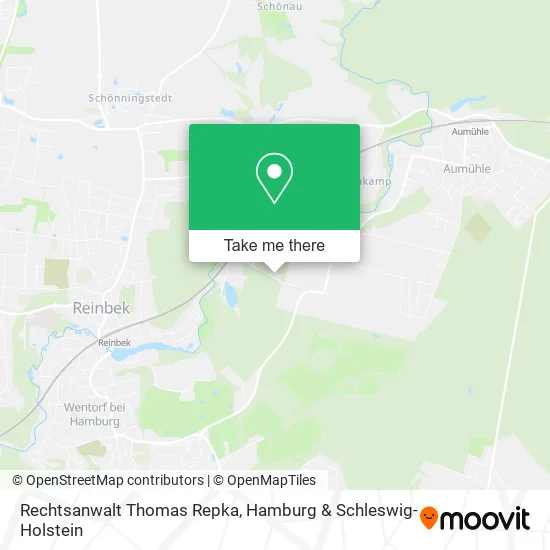 Карта Rechtsanwalt Thomas Repka