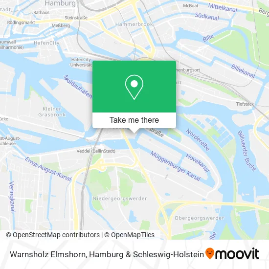 Карта Warnsholz Elmshorn